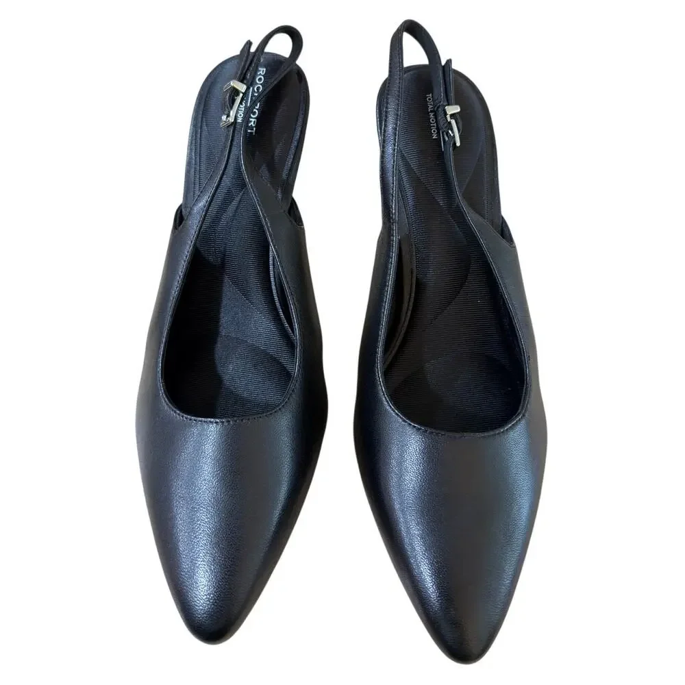 NEW Rockport Women's Jolie Heeled Pumps/Shoes Black Size 9.5W